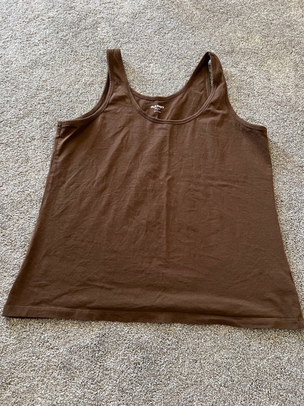 Old Navy Women’s Tank Top Trio - Black, White, Brown - Picture 8 of 9